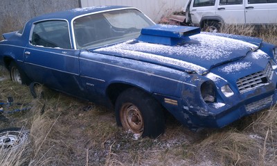 mid 70's Camero for IFS and rear suspension and axle.